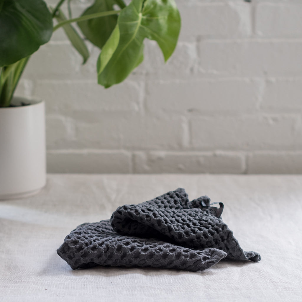 caro wash cloth - caro wash cloth pack of two - blomus - blomus germany -