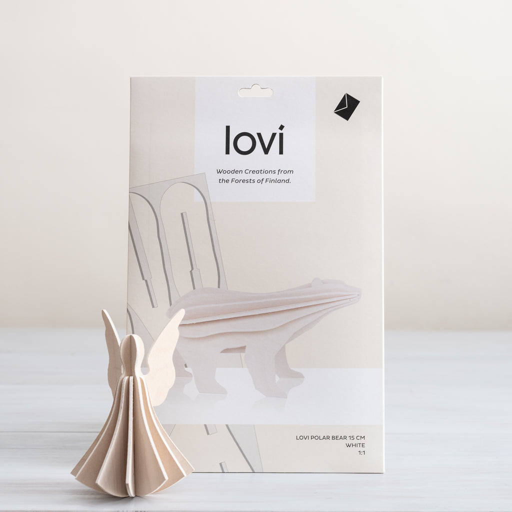 Lovi Polar Bear 15 cm White