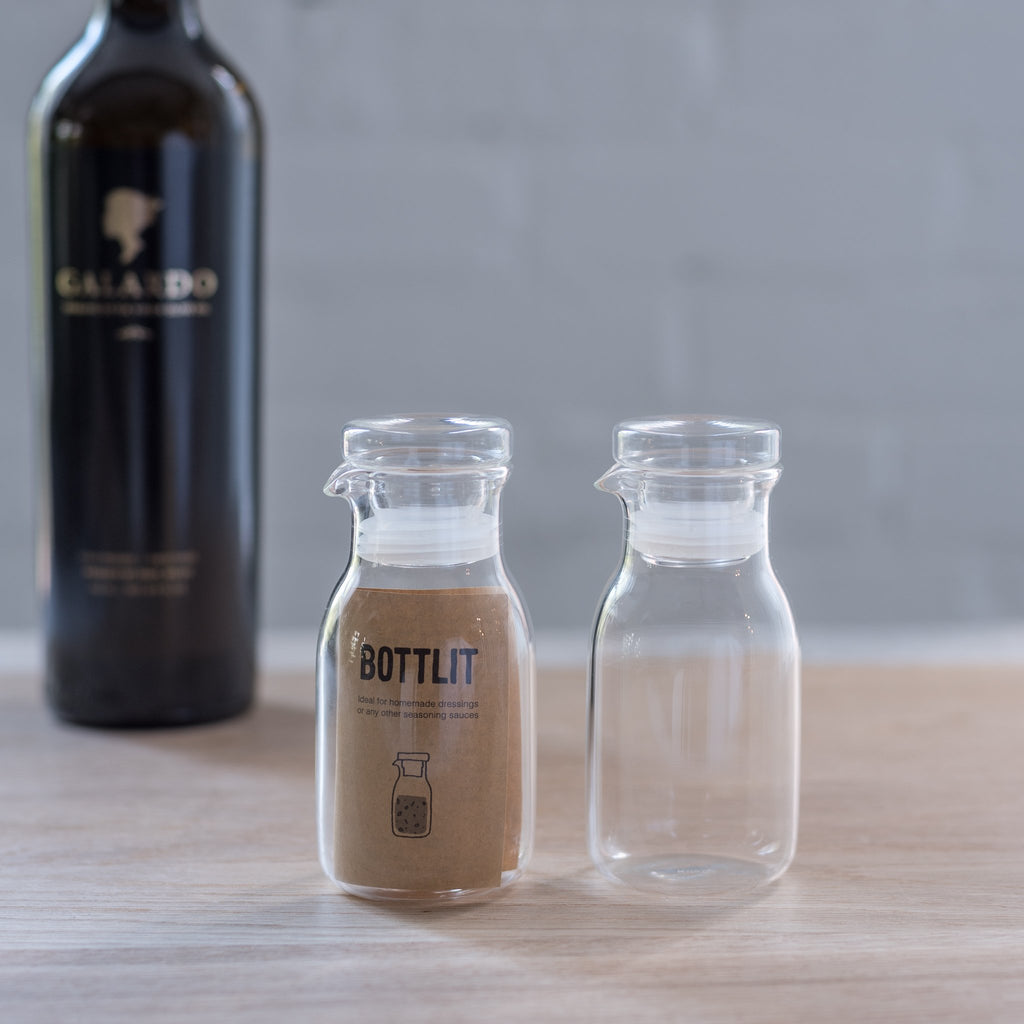 bottlit carafe - dressing bottle - bottlit dressing bottle - kinto