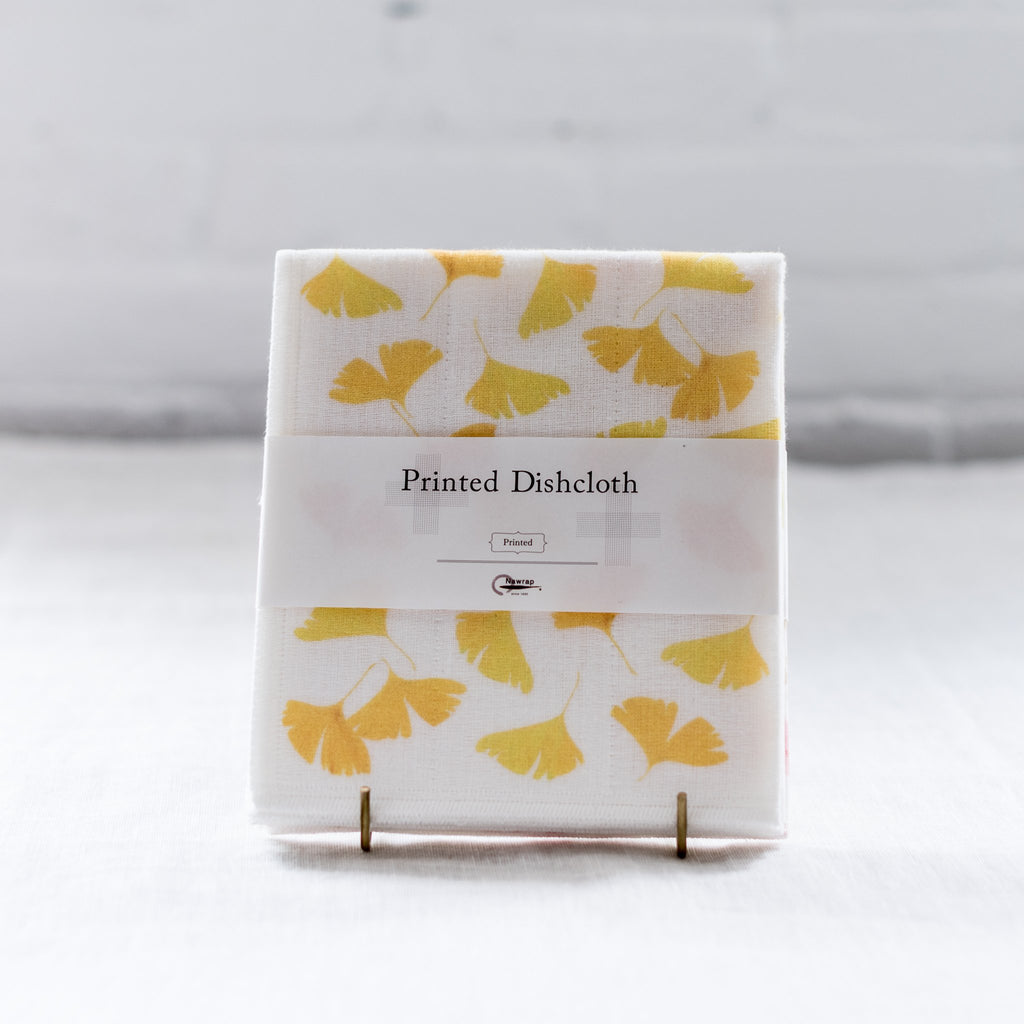 printed dish cloth - made in japan - nawrap - cleaning cloth