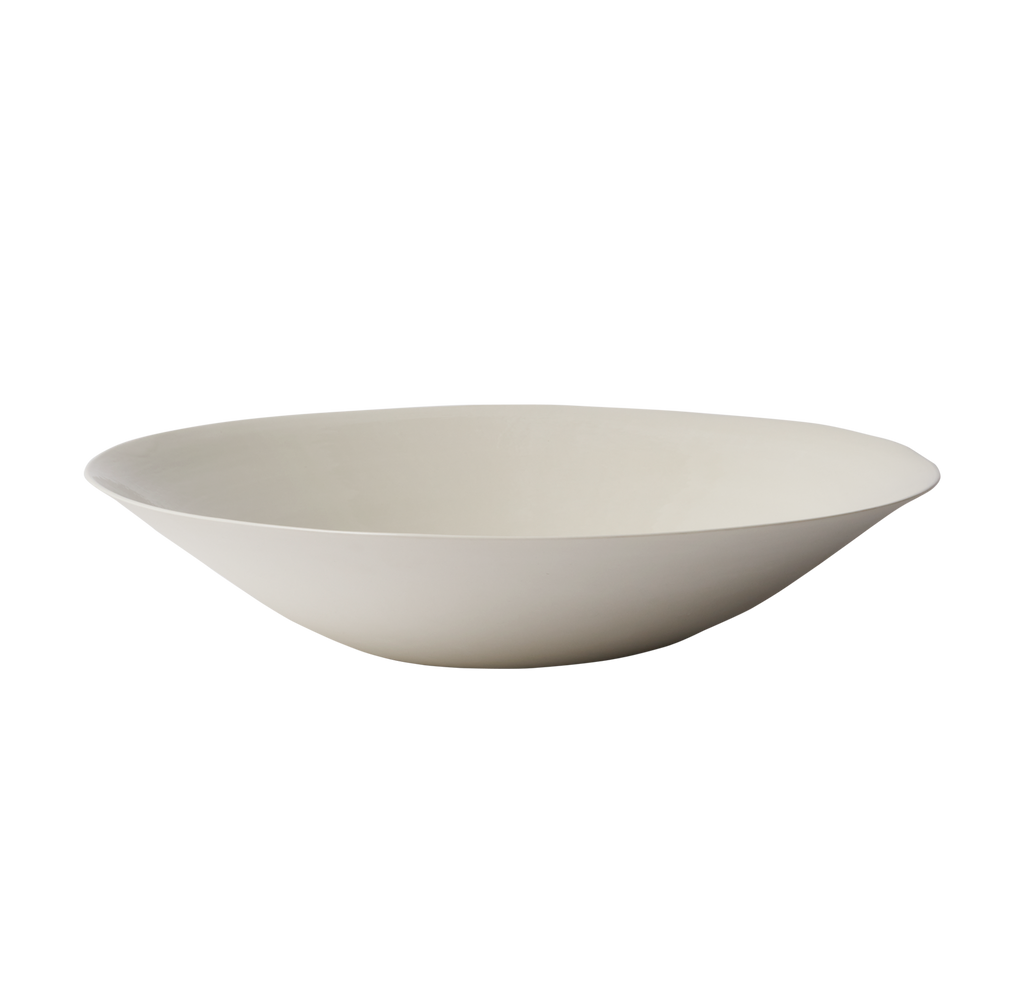 extra large handmade porcelain salad bowl