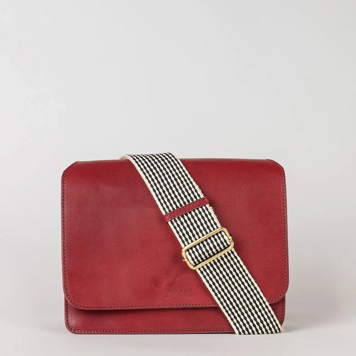 Audrey Bag, Ruby Classic Leather Audrey Bag, Ruby Classic Leather