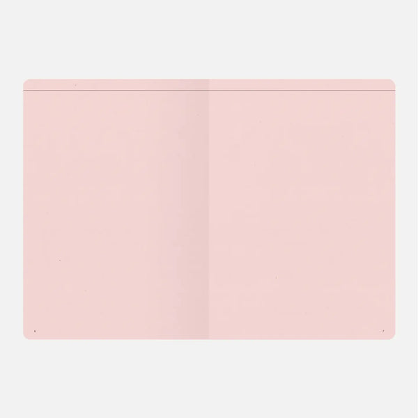 Rectangular pink object on a light gray background