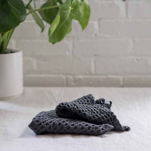 caro wash cloth - caro wash cloth pack of two - blomus - blomus germany - 
