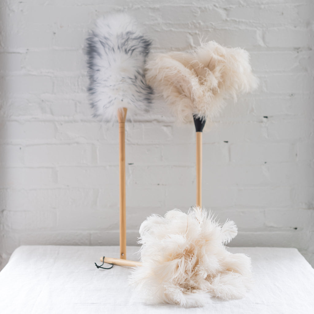 lambskin duster - cleaning duster - redecker - burstenhaus redecker 