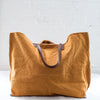 tote - purse - bag - natural material - canvas - cotton - leather - natural materials - beach bag