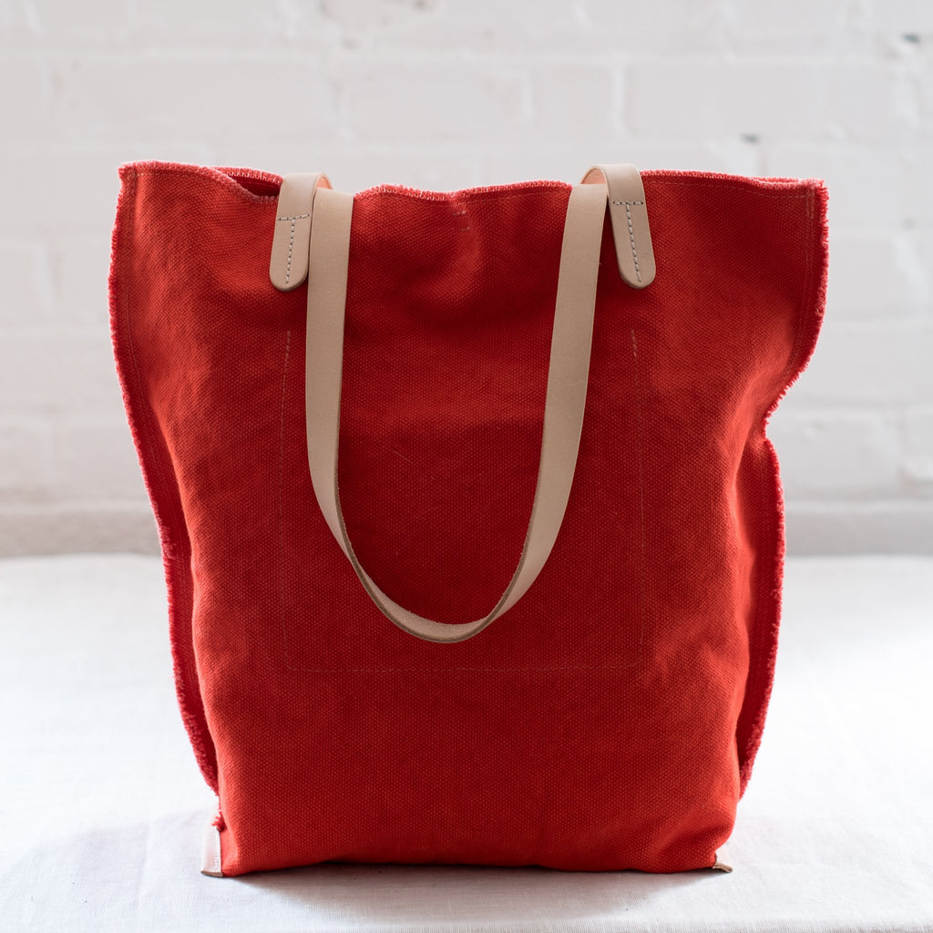 canvas bag - tote - purse - handmade bag - made in usa - beach bag 