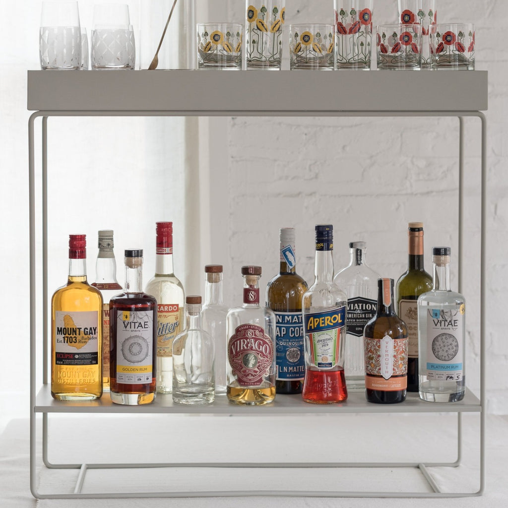 ferm - two tier car - ferm living - grey cart 