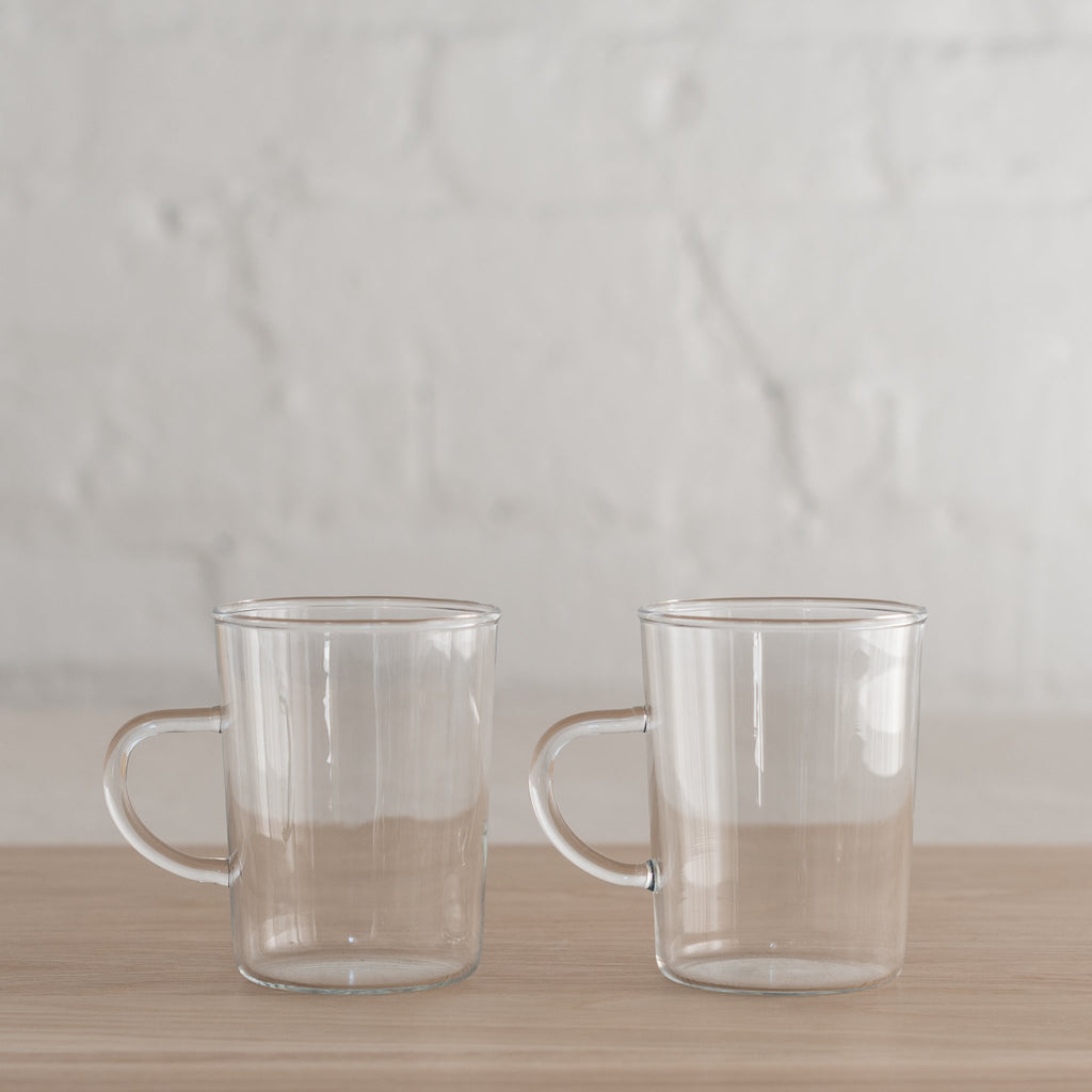 glass tea mug - glass mug - hay glass mug - tea glass mug 