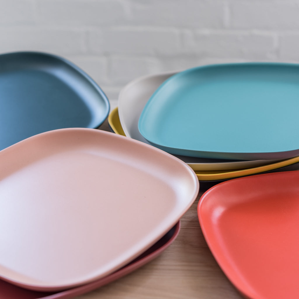 ekobo medium plate - medium plate - ekobo- eco composite - plastic free - al fresco dining