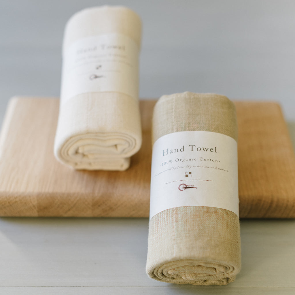 Cotton Hand Towels 100% Natural Organic Dye-free Chemical-Free