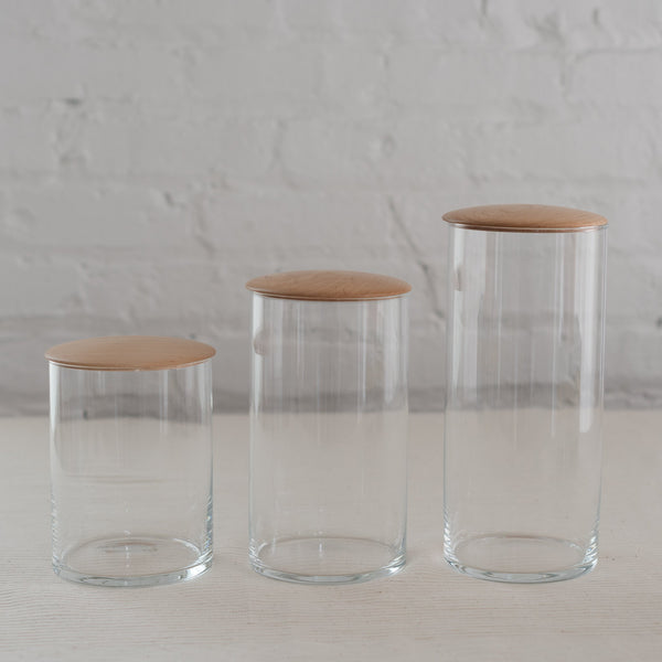 Hawkins New York Bathroom Simple Storage Container Jar Set with