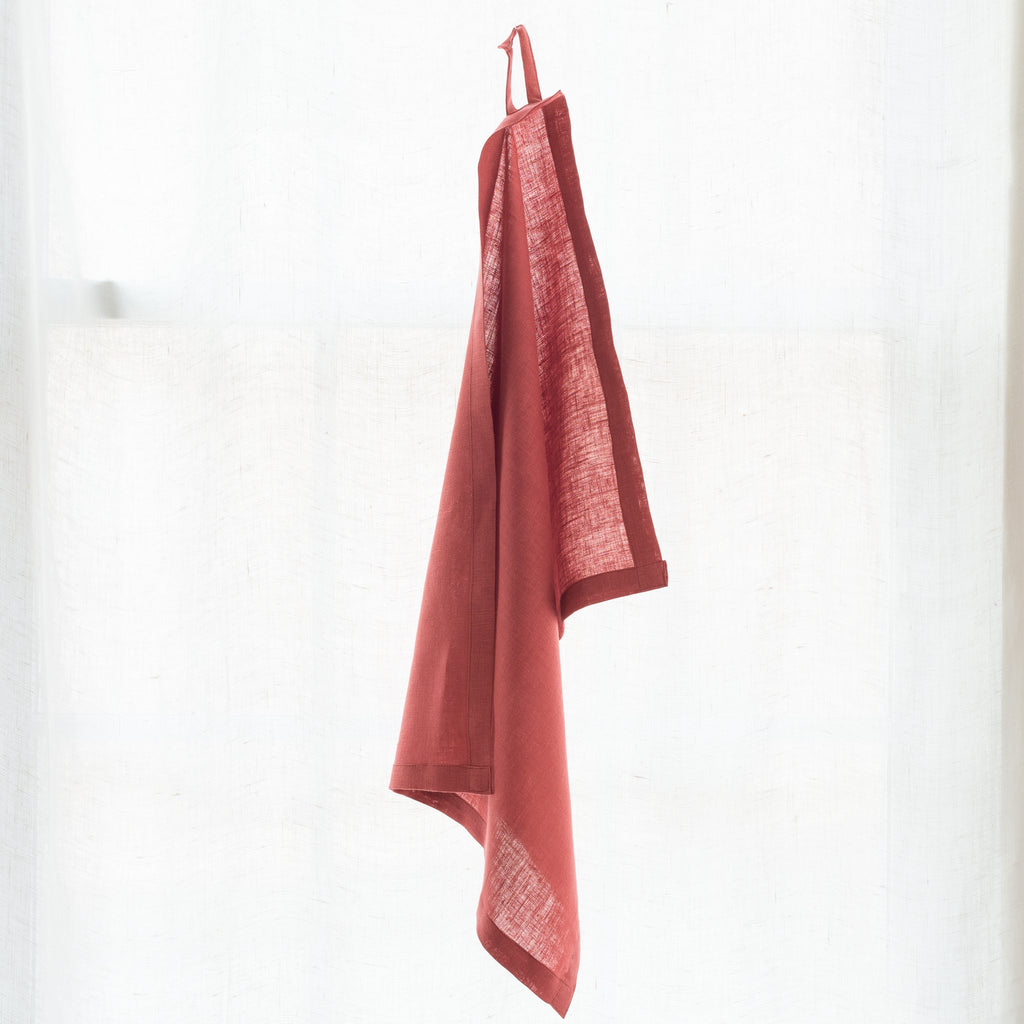 linen tea towel - 100% linen - tea towel - linen towel - be just 