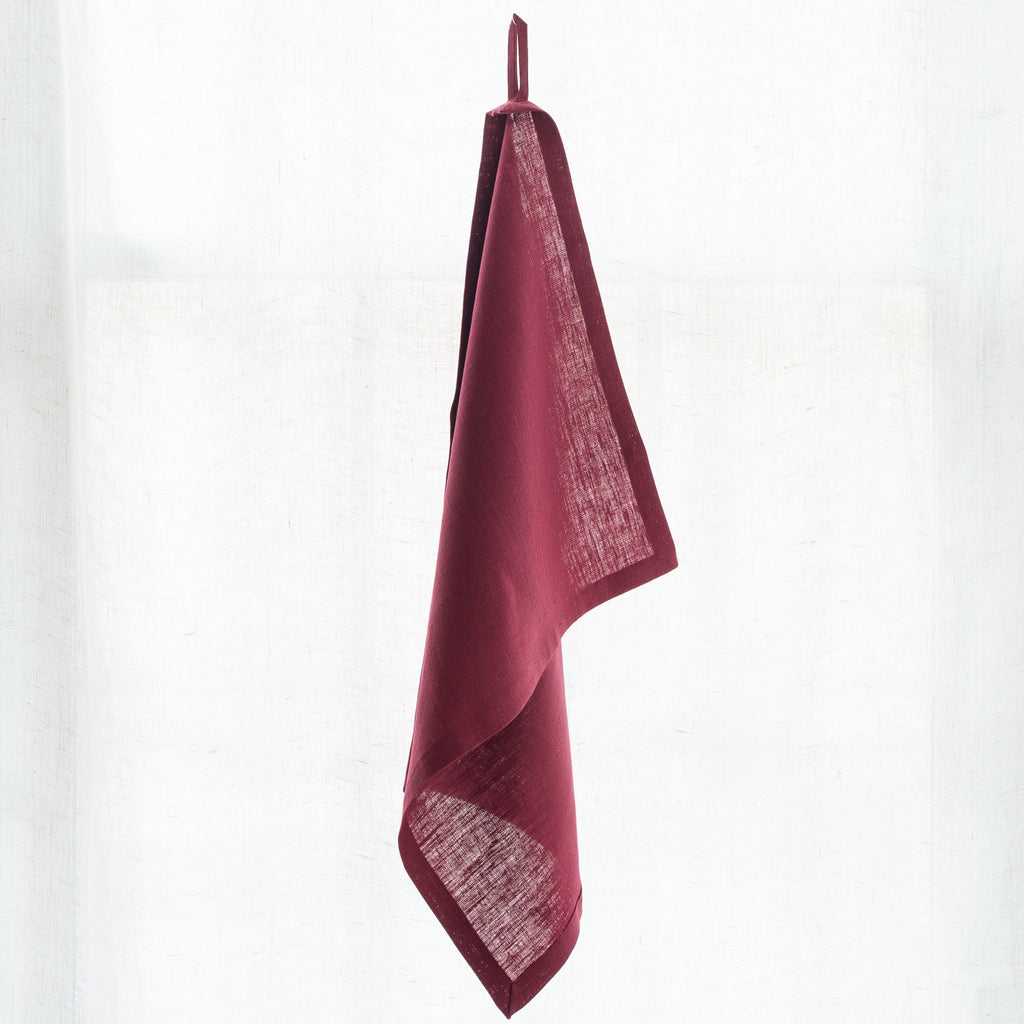 linen tea towel - 100% linen - tea towel - linen towel - be just 