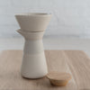 stelton theo coffee pour over - ceramic pour over - pour over - stoneware pour over - ceramic pour over 
