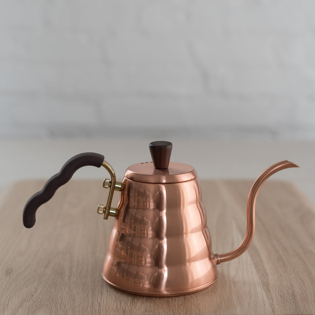 hario copper kettle - copper goose neck kettle - hario japan - hario coffee product - 