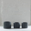 charcoal - ceramic planter - tandem ceramics - ceramic planter