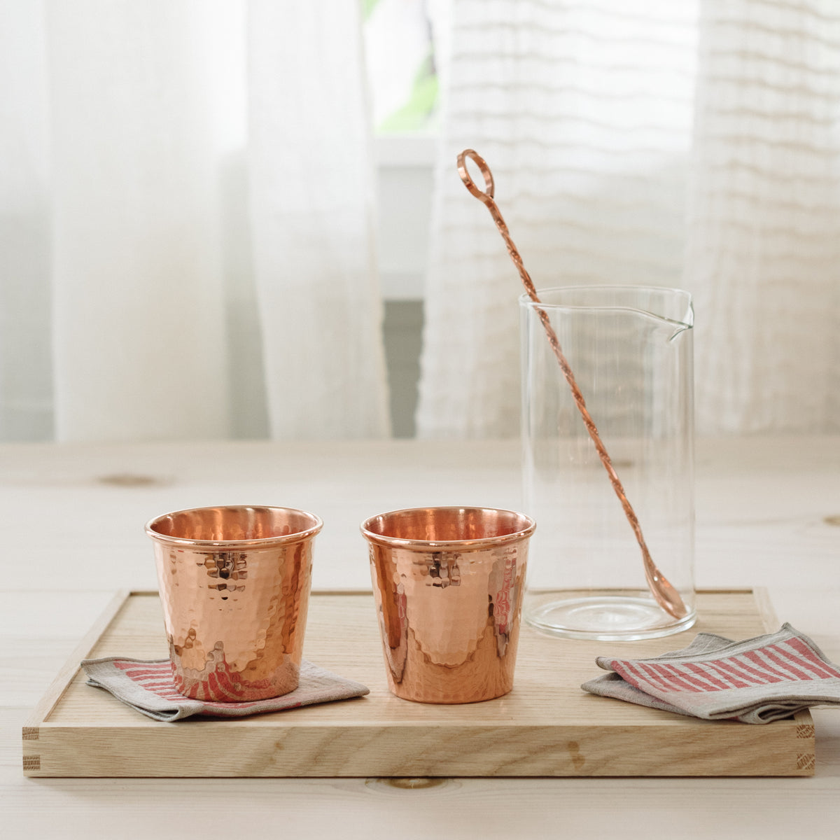 SIC Cups 12 Oz. Hammered Copper Tumbler – VERUCASTYLE