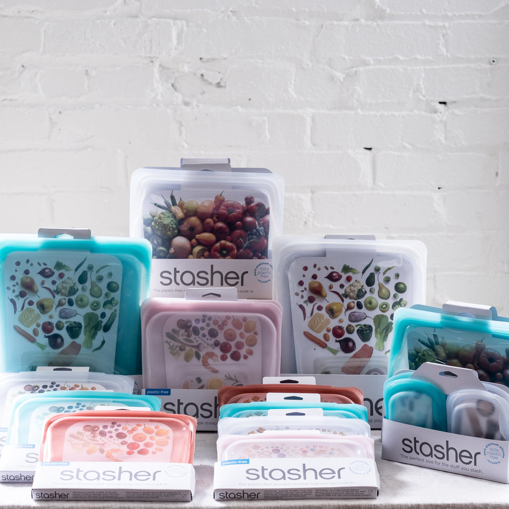 stasher - silicone storage - food storage