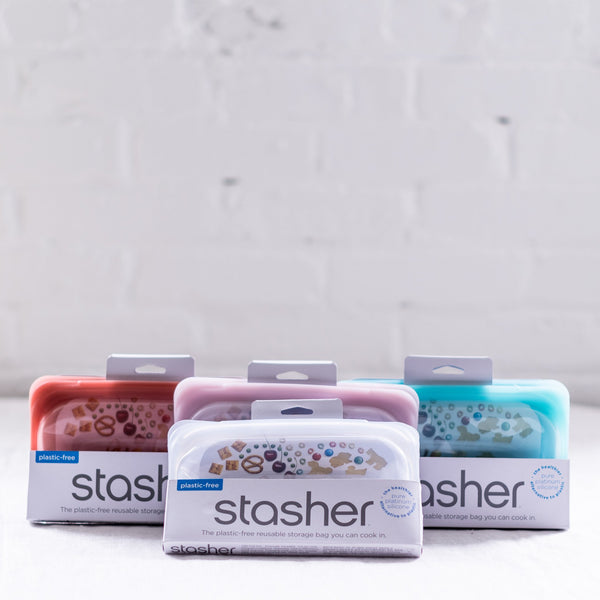 stasher - storage - eco-friendly food storage - silicone