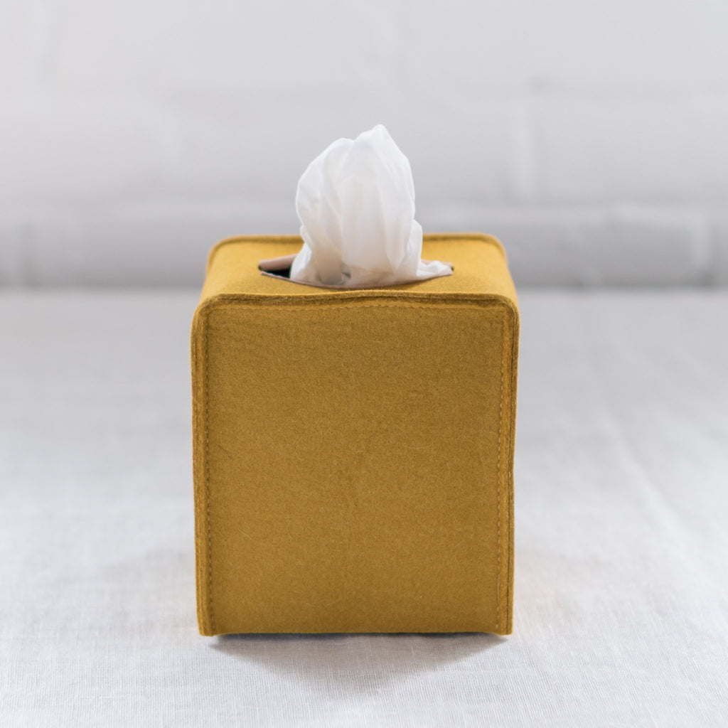 felt - merino wool - tissue box - tissue cover