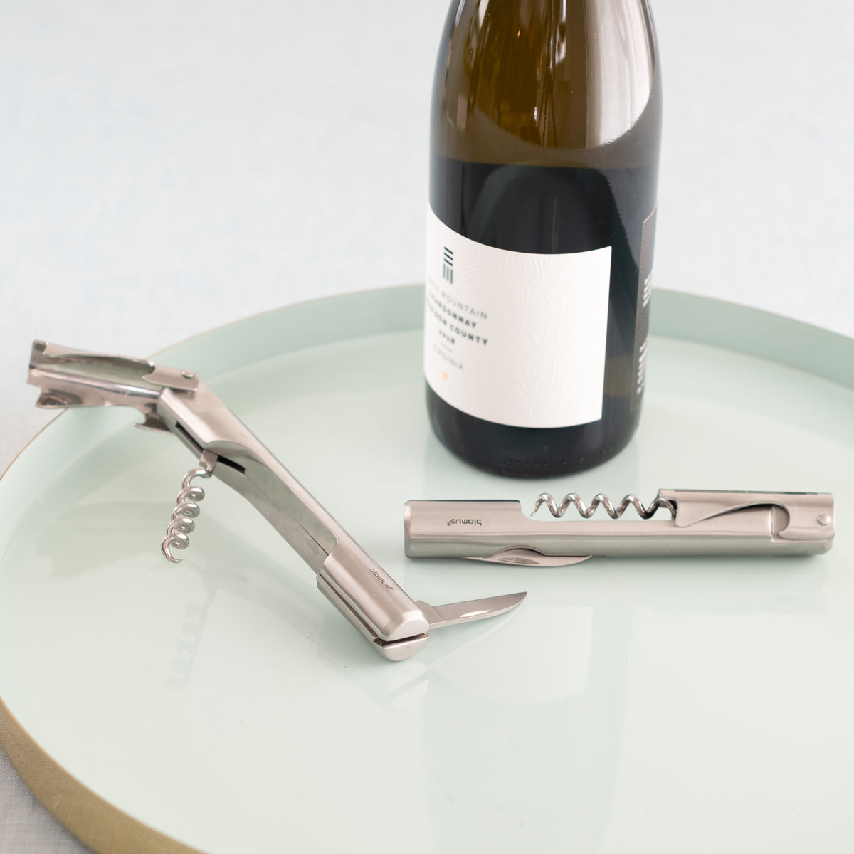 Stainless Steel Waiter Knife and Corkscrew Be Just